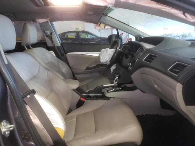 19XFB2F98EE068700 - 2014 HONDA CIVIC EXL 灰色 照片 5