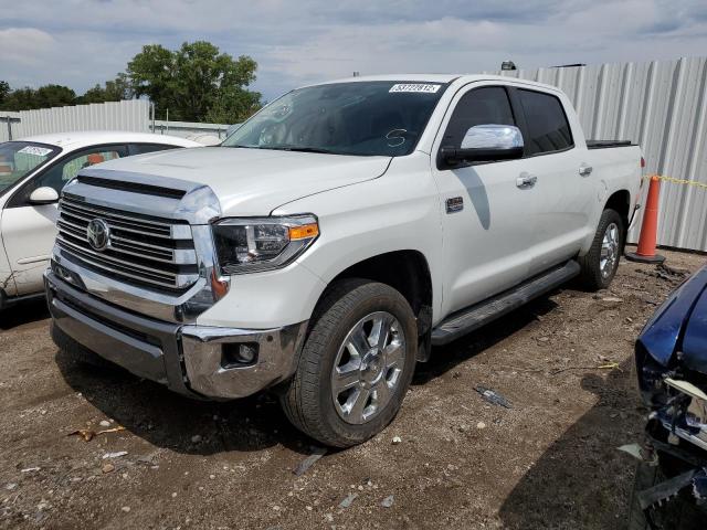 5TFAY5F12MX028101 - 2021 TOYOTA TUNDRA CRE WHITE photo 2