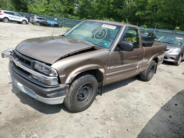 1GCCS145528246498 - 2002 CHEVROLET S TRUCK S1 BROWN photo 2