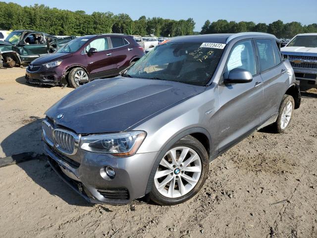 5UXWZ7C51F0M83294 - 2015 BMW X3 SDRIVE2 SILVER photo 2
