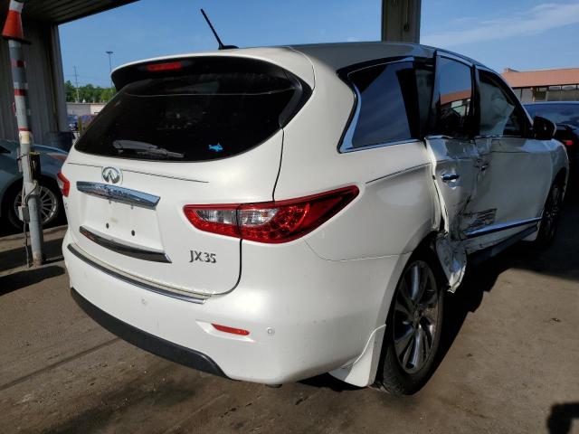 5N1AL0MM6DC319086 - 2013 INFINITI JX35 WHITE photo 4