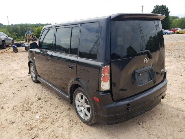 JTLKT334164075411 - 2006 TOYOTA SCION XB შავი ფოტო 3