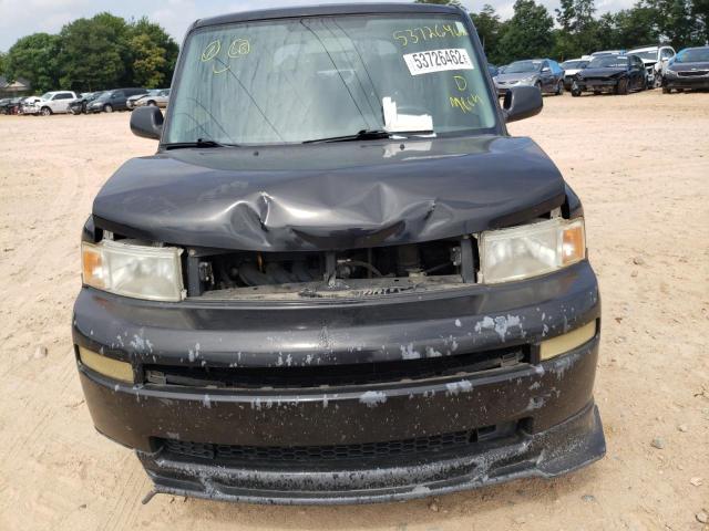 JTLKT334164075411 - 2006 TOYOTA SCION XB შავი ფოტო 9