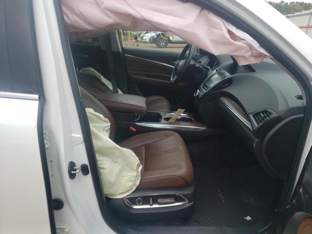 5J8YD4H81KL000780 - 2019 ACURA MDX ADVANC WHITE photo 5