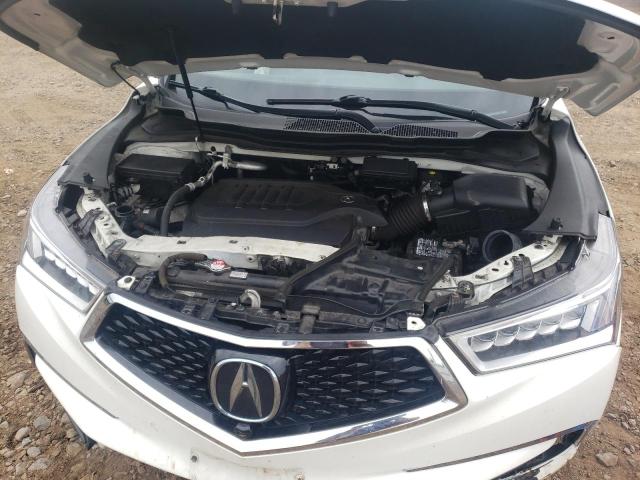 5J8YD4H81KL000780 - 2019 ACURA MDX ADVANC WHITE photo 7