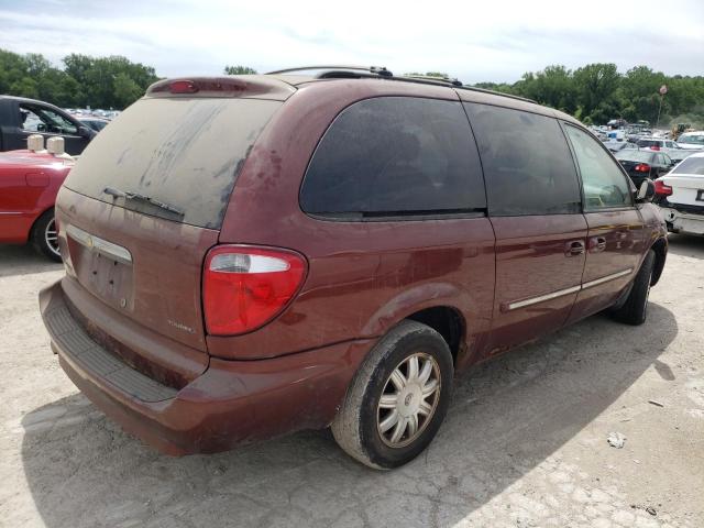 2A4GP54L37R259944 - 2007 CHRYSLER TOWN & COU BURGUNDY photo 4