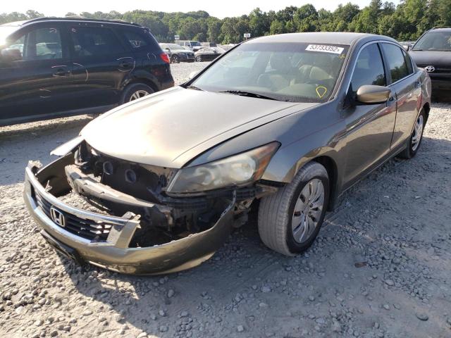 1HGCP26339A112810 - 2009 HONDA ACCORD LX TAN photo 2