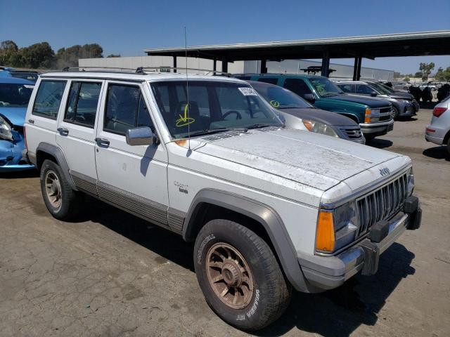 1J4FJ58L1LL285419 - 1990 JEEP CHEROKEE L WHITE photo 1