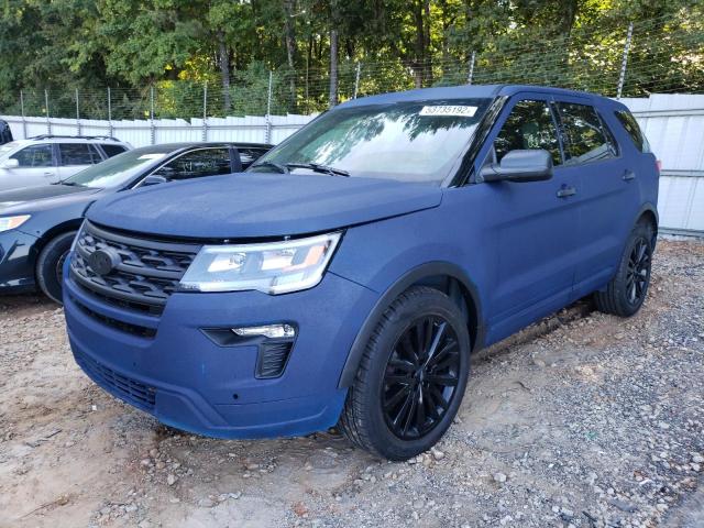 1FM5K8AR1KGA79115 - 2019 FORD EXPLORER P BLUE photo 2