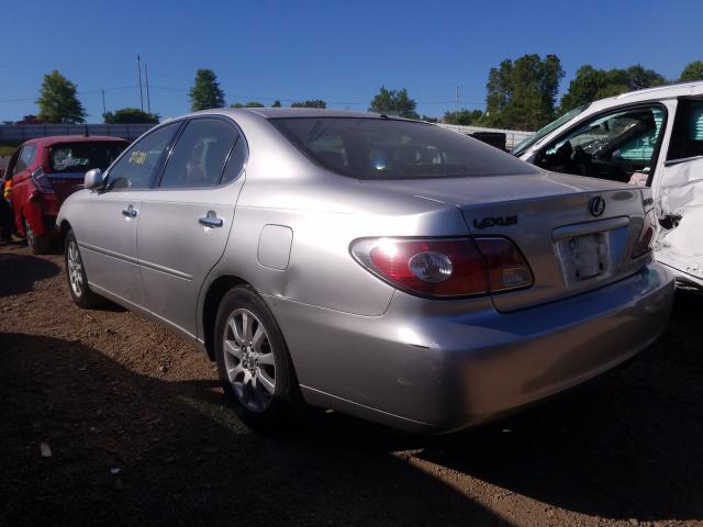 JTHBF30G120026503 - 2002 LEXUS ES 300 SILVER photo 3