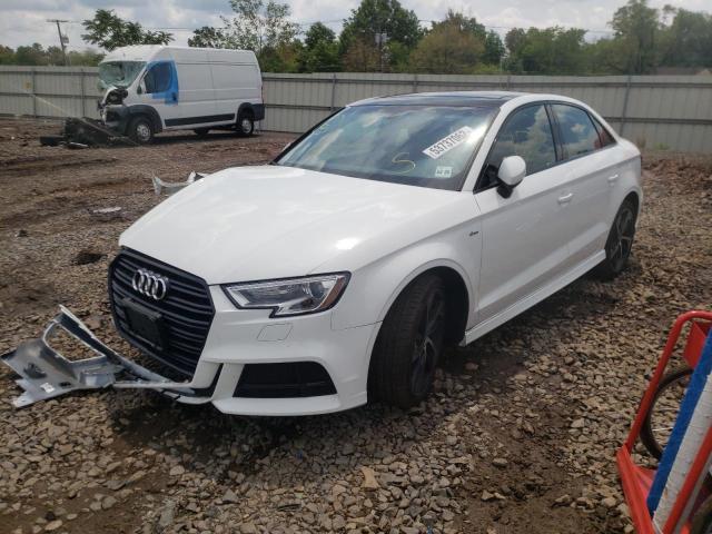 WAUBEGFF0LA096223 - 2020 AUDI A3 S-LINE WHITE photo 2