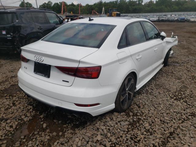 WAUBEGFF0LA096223 - 2020 AUDI A3 S-LINE WHITE photo 4