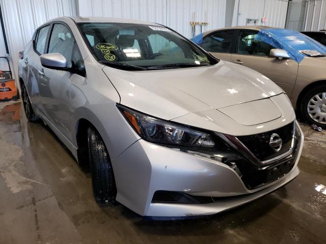 1N4BZ1CP5KC322072 - 2019 NISSAN LEAF S PLU SILVER photo 1