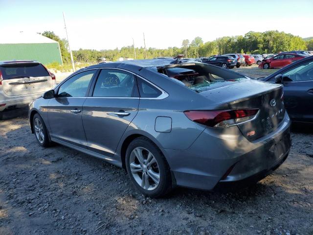 5NPE34AF4KH809286 - 2019 HYUNDAI SONATA LIM GRAY photo 3