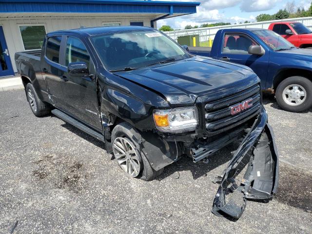 1GTG6CE39G1121406 - 2016 GMC CANYON SLE BLACK photo 1