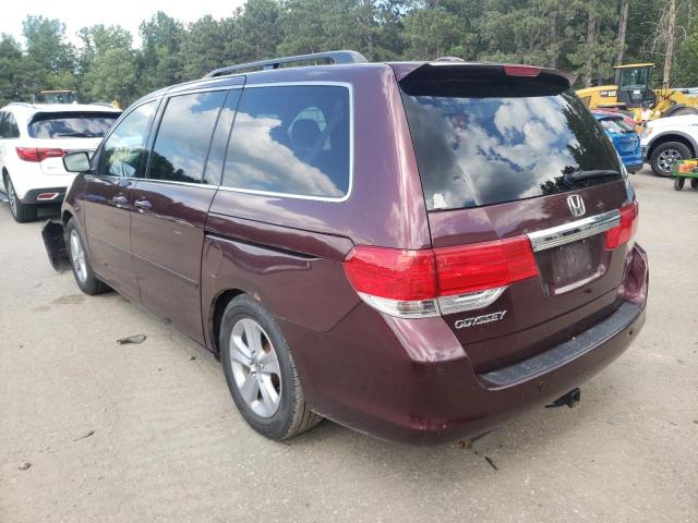 5FNRL3H92AB003648 - 2010 HONDA ODYSSEY TO PURPLE photo 3