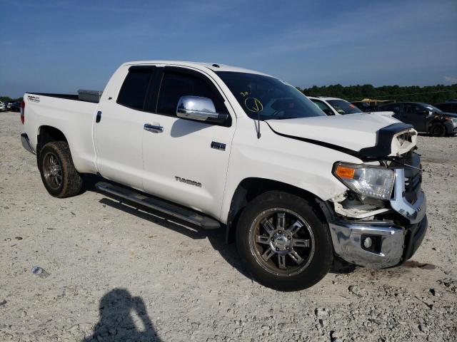 5TFRY5F10FX182473 - 2015 TOYOTA TUNDRA DOU WHITE photo 1