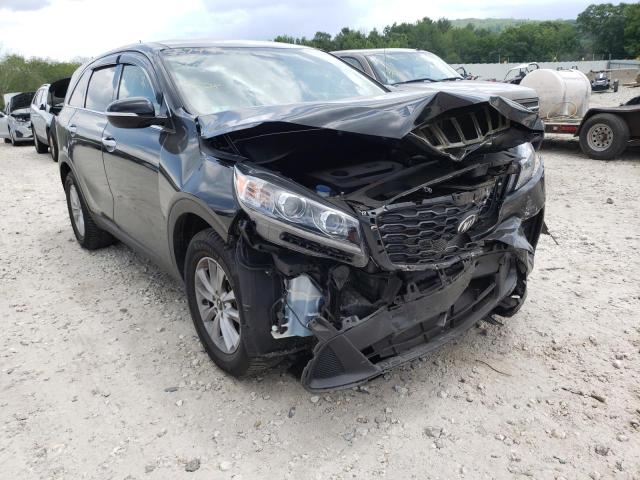 5XYPG4A38KG566253 - 2019 KIA SORENTO L BLACK photo 1