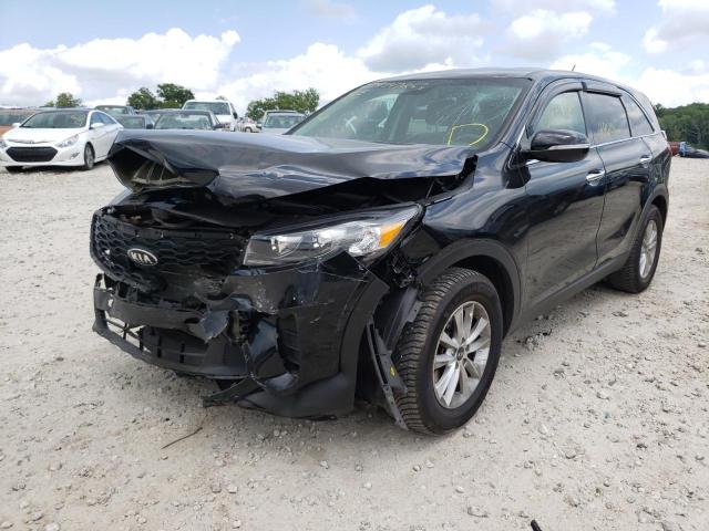 5XYPG4A38KG566253 - 2019 KIA SORENTO L BLACK photo 2