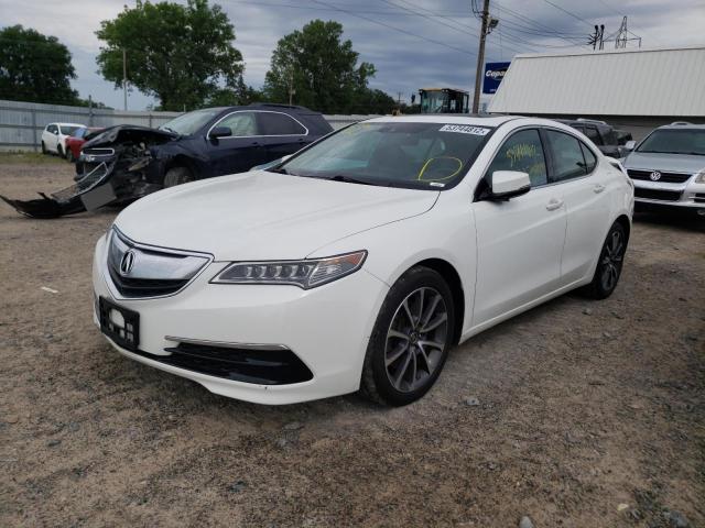 19UUB2F56GA000018 - 2016 ACURA TLX TECH WHITE photo 2