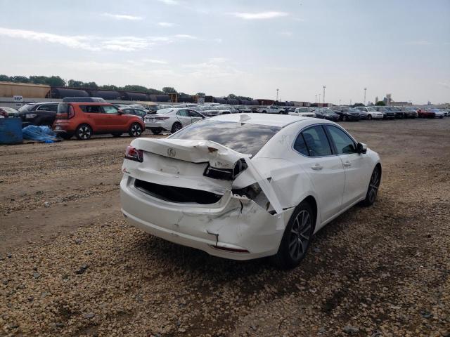 19UUB2F56GA000018 - 2016 ACURA TLX TECH WHITE photo 4
