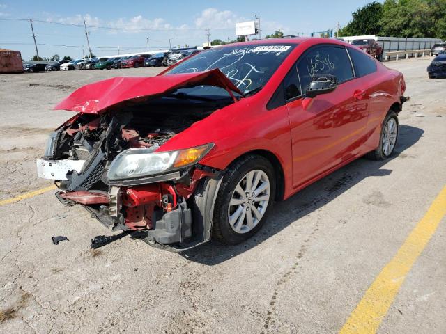 2HGFG3B82CH566155 - 2012 HONDA CIVIC EX  photo 2