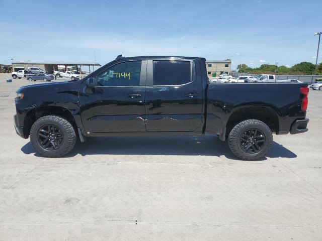 1GCPYFEL3MZ387741 - 2021 CHEVROLET SILVERADO BLACK photo 9