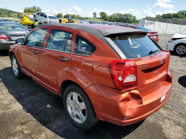 1B3HB48B57D350349 - 2007 DODGE CALIBER SX ORANGE photo 3