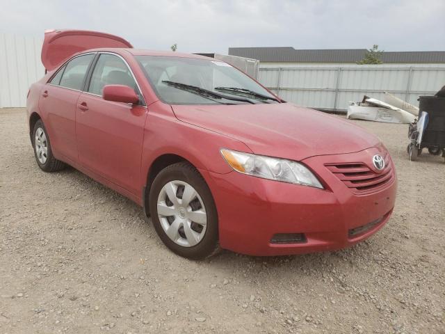 4T1BE46K77U060043 - 2007 TOYOTA CAMRY CE RED photo 1