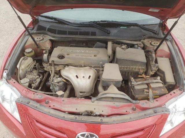 4T1BE46K77U060043 - 2007 TOYOTA CAMRY CE RED photo 7