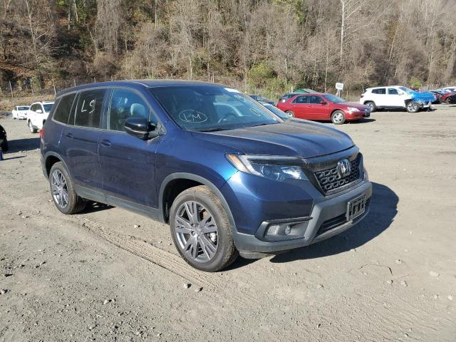 5FNYF8H53MB010383 - 2021 HONDA PASSPORT E 蓝色 照片 1