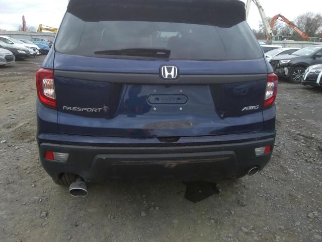 5FNYF8H53MB010383 - 2021 HONDA PASSPORT E 蓝色 照片 10
