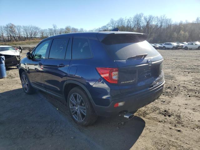 5FNYF8H53MB010383 - 2021 HONDA PASSPORT E 蓝色 照片 3
