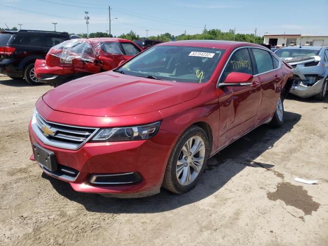 2G1125S34F9277552 - 2015 CHEVROLET IMPALA LT RED photo 2