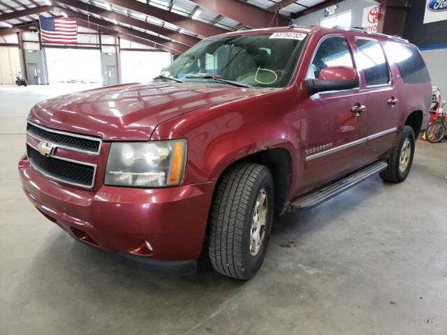 1GNUKJE36AR279463 - 2010 CHEVROLET SUBURBAN K BURGUNDY photo 2