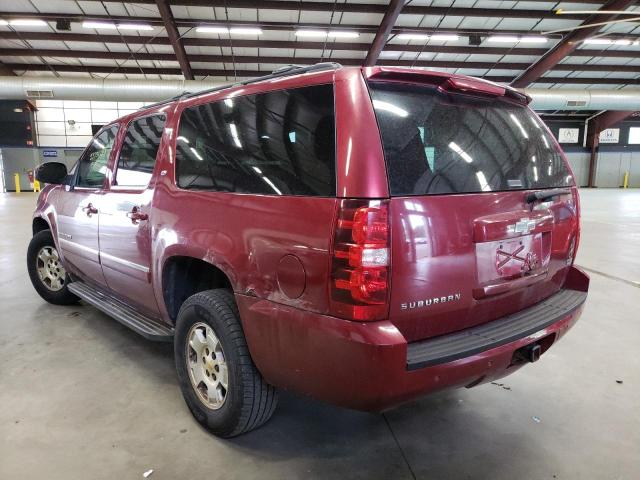 1GNUKJE36AR279463 - 2010 CHEVROLET SUBURBAN K BURGUNDY photo 3