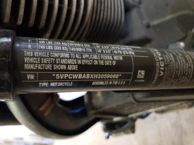 5VPCWBABXH3059060 - 2017 VICTORY MOTORCYCLES HIGH-BALL Schwarz Foto 10