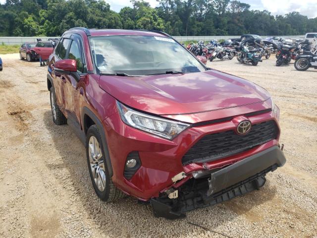 JTMC1RFV0KD039832 - 2019 TOYOTA RAV4 XLE P MAROON photo 1