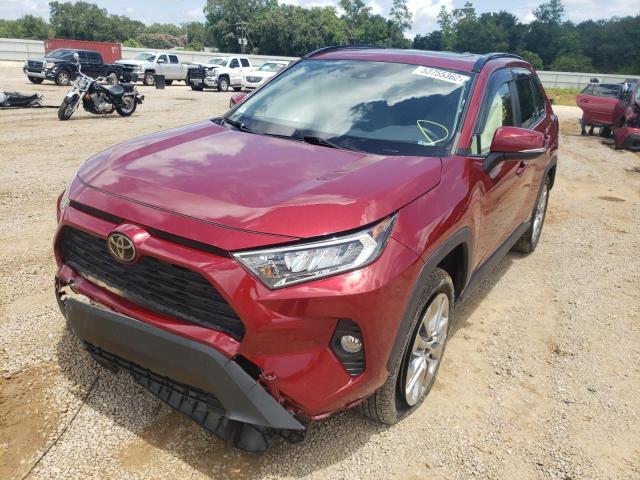 JTMC1RFV0KD039832 - 2019 TOYOTA RAV4 XLE P MAROON photo 2