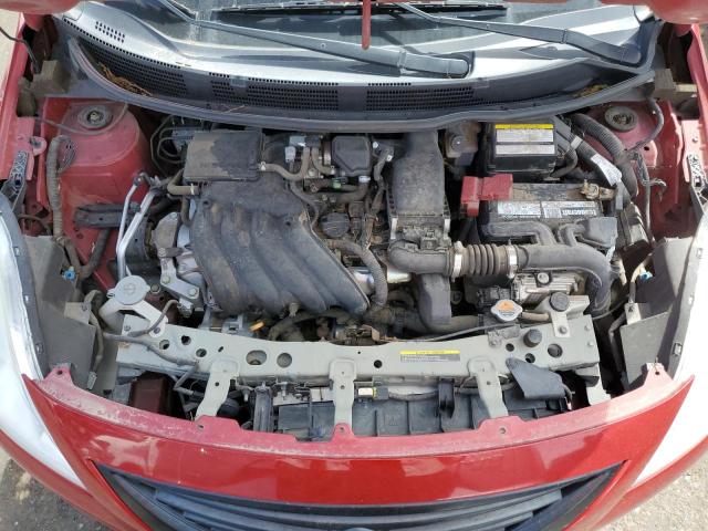 3N1CN7AP9EL860303 - 2014 NISSAN VERSA S RED photo 7