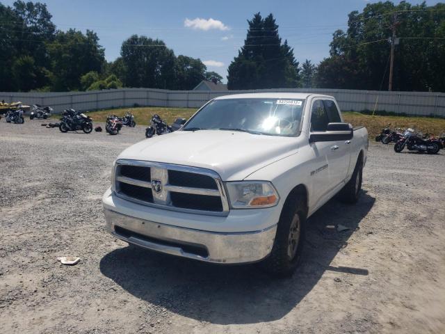 1C6RD7GT0CS107005 - 2012 DODGE RAM 1500 S WHITE photo 2