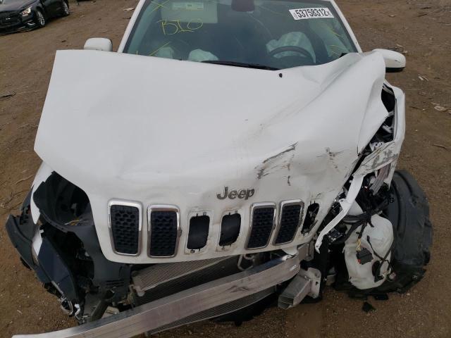 1C4PJMCBXLD526164 - 2020 JEEP CHEROKEE L WHITE photo 7