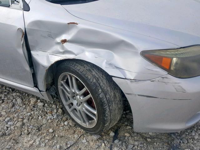 JTKDE167460100939 - 2006 TOYOTA SCION TC 银色 照片 9
