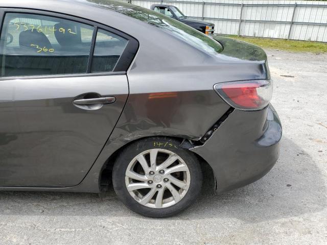 JM1BL1V7XC1533712 - 2012 MAZDA 3 I GRAY photo 9