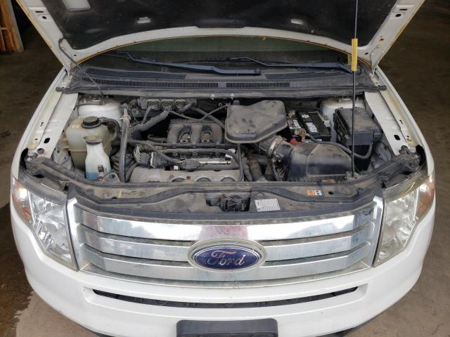 2FMDK48C29BB00822 - 2009 FORD EDGE SEL WHITE photo 7