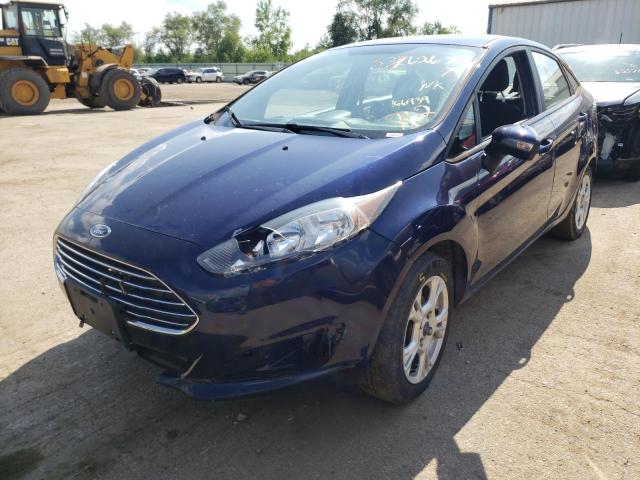 3FADP4BJ3GM166939 - 2016 FORD FIESTA SE BLUE photo 2