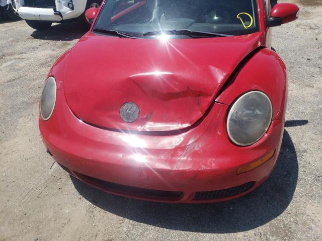 3VWRW31CX6M423929 - 2006 VOLKSWAGEN NEW BEETLE 红色 照片 9