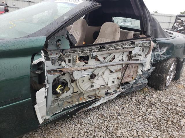 2G1FP32K6V2142681 - 1997 CHEVROLET CAMARO BAS მწვანე ფოტო 10
