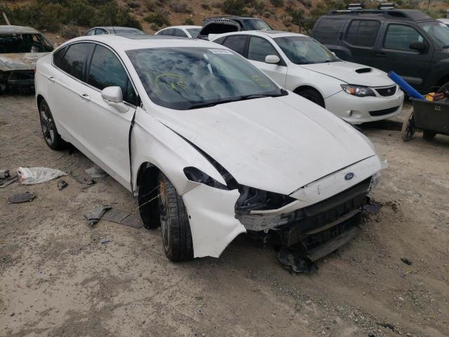 3FA6P0VP7HR380547 - 2017 FORD FUSION SPO WHITE photo 1