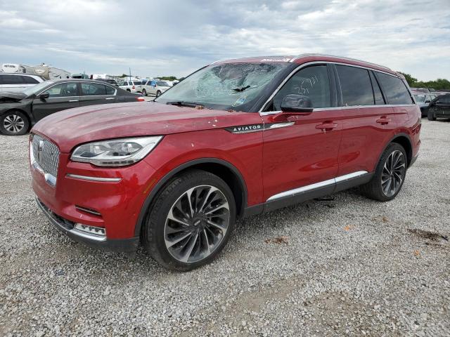 5LM5J7XC0LGL24047 - 2020 LINCOLN AVIATOR RE 红色 照片 2